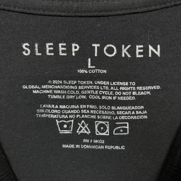 Sleep Token Vessel Portrait T-Shirt Size Large - Picture 4 of 4